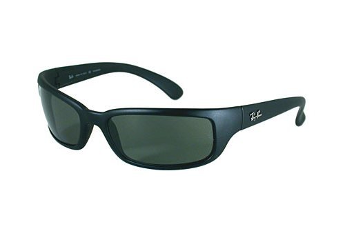   Ray-Ban Active Lifestyle RB4037-601S Matte Black | Natural Green(G-15)