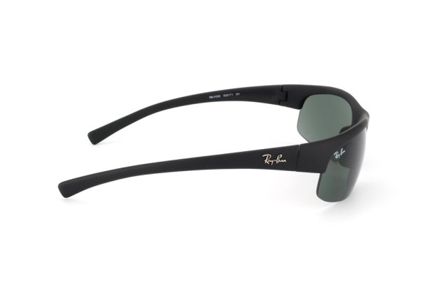   Ray-Ban Active Lifestyle RB4039-622-71 Black Rubber/Poly. Grey/Green