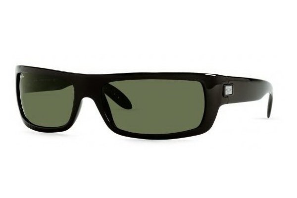   Ray-Ban Active Lifestyle RB4052-601 Black | Natural Green(G-15)