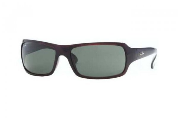   Ray-Ban Active Lifestyle RB4075-660 Matte Black | Natural Green(G-15)