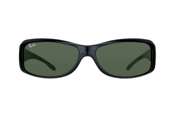  Ray-Ban Active Lifestyle RB4078-601 Black | Natural Green(G-15)