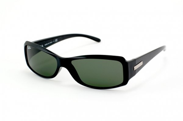   Ray-Ban Active Lifestyle RB4078-601 Black | Natural Green(G-15)