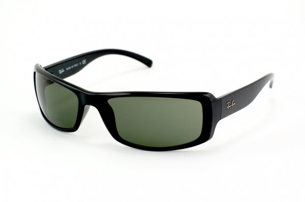  Ray-Ban Active Lifestyle RB4088-601S Matt Black | Natural Green (G-15XLT)