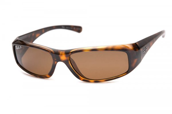   Ray-Ban Active Lifestyle RB4103-710-57 Shiny Avana | Natural Brown Polarized