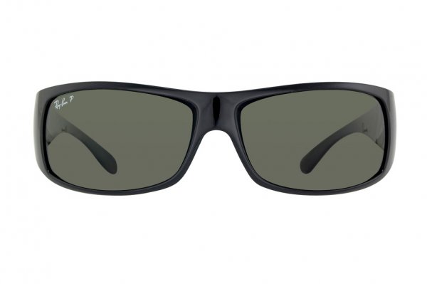   Ray-Ban Active Lifestyle RB4108-601-58 Black | Natural Green Polarized