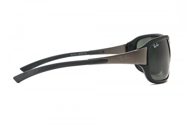   Ray-Ban Active Lifestyle RB4120-601S Matt Black | Natural Green (G-15XLT)