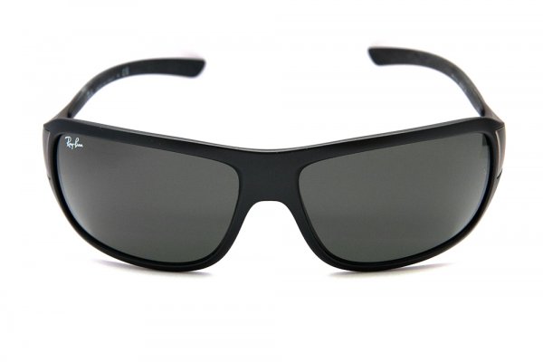  Ray-Ban Active Lifestyle RB4120-601S Matt Black | Natural Green (G-15XLT)