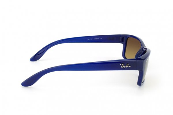 Sunglasses Ray-Ban Active Lifestyle RB4151-6005-85 Blue/Transparent | Brown Faded Yellow
