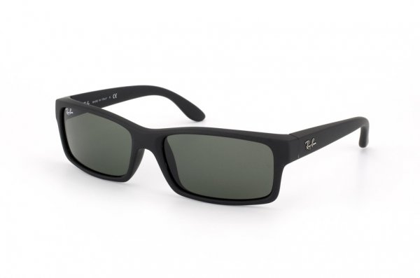 Sunglasses Ray-Ban Active Lifestyle RB4151-622 Black Rubber | Natural Green