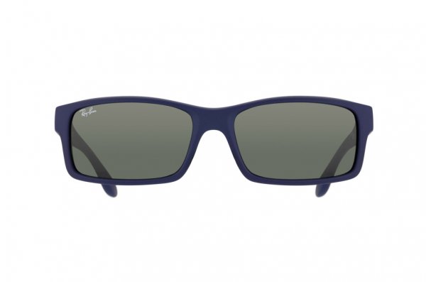 Sunglasses Ray-Ban Active Lifestyle RB4151-817 Blue Rubber/Natural Green (G-15XLT)