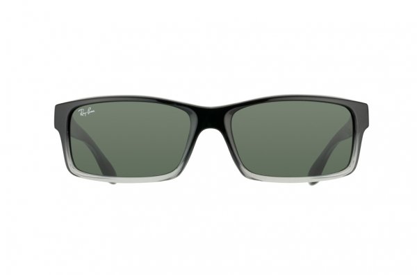 Sunglasses Ray-Ban Active Lifestyle RB4151-842 Black Faded Grey/Natural Green (G-15XLT)