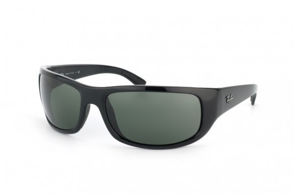  Ray-Ban Active Lifestyle RB4176-601 Black | Natural Green (G-15 XLT)