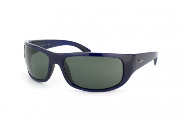   Ray-Ban Active Lifestyle RB4176-629 Blue | Natural Green (G-15XLT)