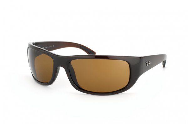   Ray-Ban Active Lifestyle RB4176-714 Dark Brown | Natural Brown (B-15XLT)
