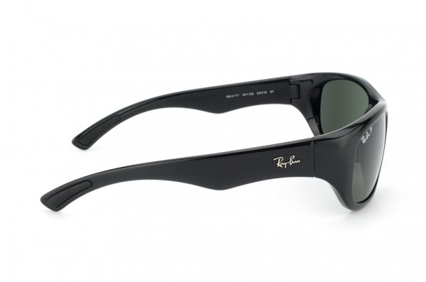   Ray-Ban Active Lifestyle RB4177-601-58 Black | Natural Green Polarized
