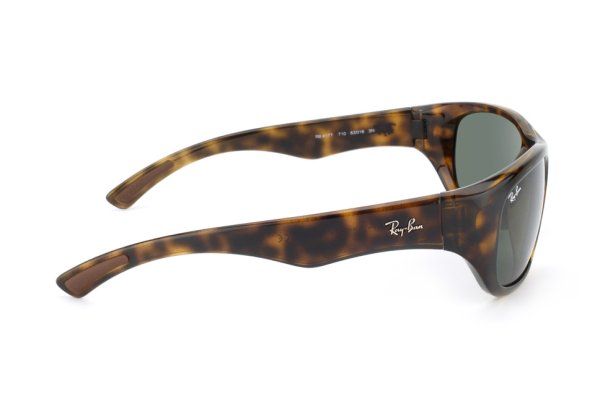   Ray-Ban Active Lifestyle RB4177-710 Dark Havana | Natural Green (G-15XLT)