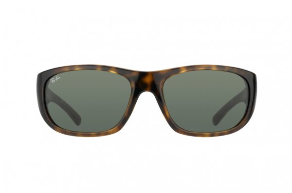   Ray-Ban Active Lifestyle RB4177-710 Dark Havana | Natural Green (G-15XLT)