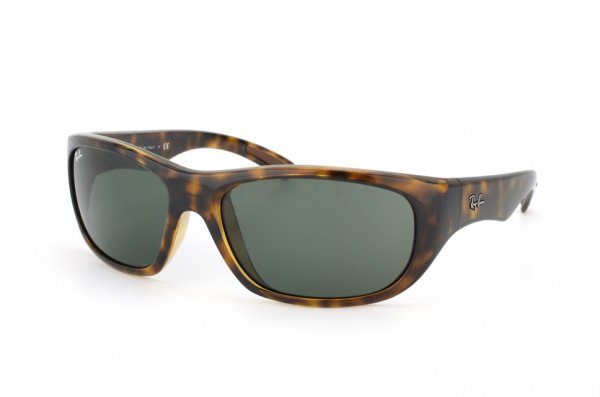   Ray-Ban Active Lifestyle RB4177-710 Dark Havana | Natural Green (G-15XLT)