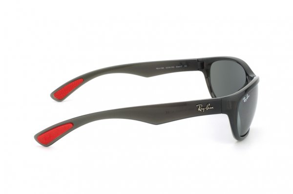   Ray-Ban Active Lifestyle RB4188-6006-6G Black Transparent | APX Silver Mirror