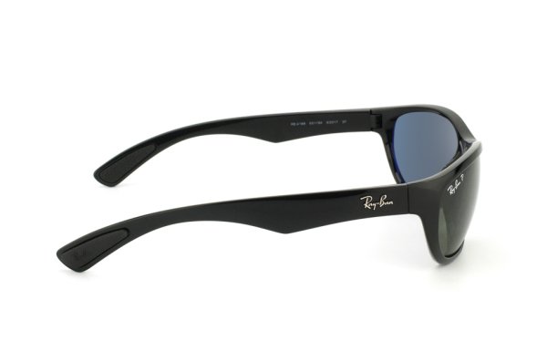   Ray-Ban Active Lifestyle RB4188-601-9A Black | APX Grey/Green Polarized
