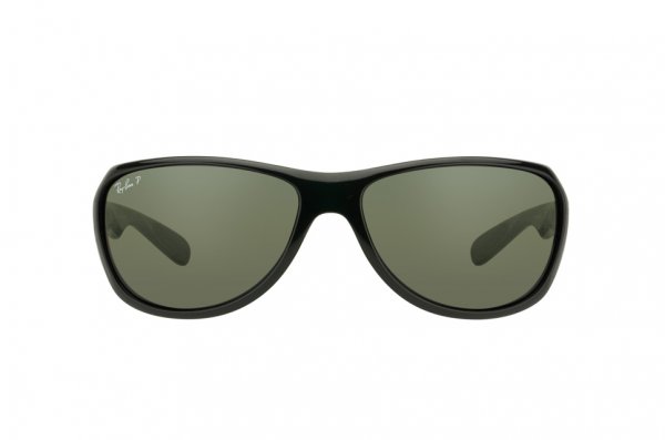 Sunglasses Ray-Ban Active Lifestyle RB4189-601-9A Black | APX Grey/Green Polarized