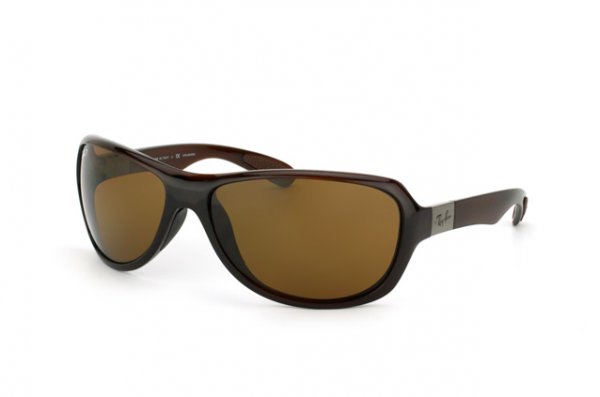 Sunglasses Ray-Ban Active Lifestyle RB4189-714-83 Brown Transparent | Poly. Brown Polarized P3