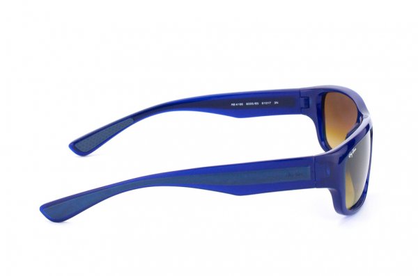   Ray-Ban Active Lifestyle RB4196-6005-85 Transparent Blue | Brown Faded Yellow