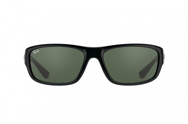   Ray-Ban Active Lifestyle RB4196-601 Black | Natural Green (G-15XLT)