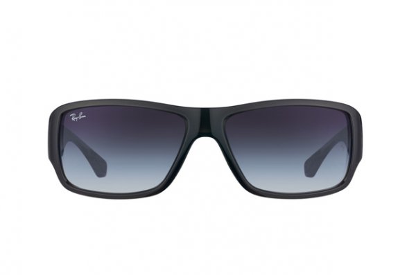   Ray-Ban Active Lifestyle RB4199-6006-8G Black Transparent  | APX Gradient Grey