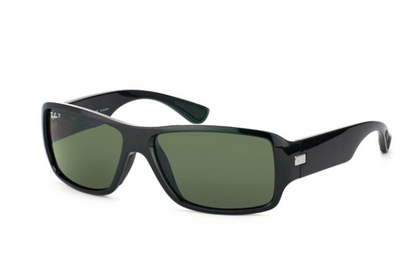   Ray-Ban Active Lifestyle RB4199-601-9A Black | APX Grey/Green Polarized