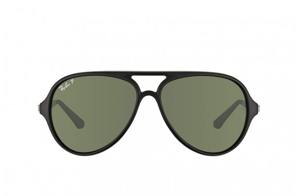   Ray-Ban Active Lifestyle RB4235-601S-58 Matt Black | Natural Green Polarized
