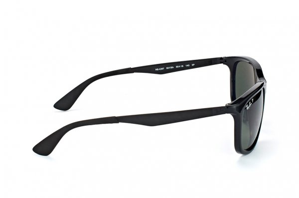   Ray-Ban Active Lifestyle RB4267-601-9A Black | Green/Grey Polarized