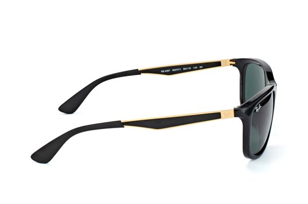   Ray-Ban Active Lifestyle RB4267-6227-71 Black/Gold | Green/Grey