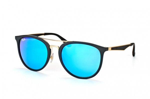   Ray-Ban Active Lifestyle RB4285-601S-55 Matt Black / Arista | APX Blue Mirror