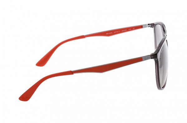   Ray-Ban Active Lifestyle RB4285-6373-11 Transparent Grey / Red | Faded Grey
