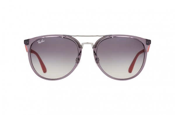  Ray-Ban Active Lifestyle RB4285-6373-11 Transparent Grey / Red | Faded Grey
