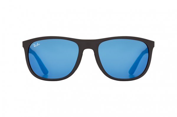   Ray-Ban Active Lifestyle RB4291-601S-55 Matt Black | Blue Mirror