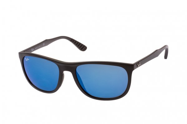   Ray-Ban Active Lifestyle RB4291-601S-55 Matt Black | Blue Mirror