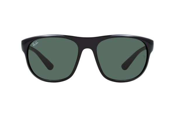   Ray-Ban Active-Lifestyle RB4351-601-71 Black | Natural Green