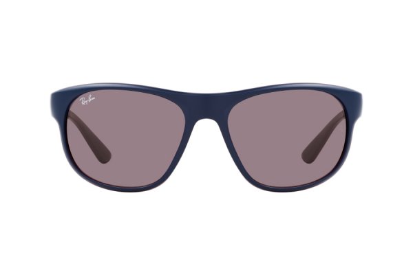   Ray-Ban Active-Lifestyle RB4351-6569-7N Dark Blue / Brown | Dark Violet