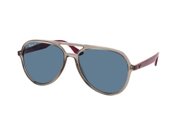   Ray-Ban Active Lifestyle RB4376-6572-2V Transparent / Violet | Dark Blue Polarized