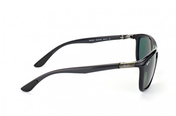   Ray-Ban Active Lifestyle RB8351-6219-9A Black / APX Green Polarized
