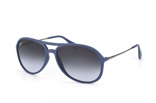 Sunglasses Ray-Ban Alex RB4201-6002-8G Matt Blue | Gradient Grey