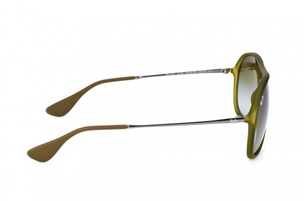 Sunglasses Ray-Ban Alex RB4201-6074-7Z Military Green | Brown/Grey Gradient