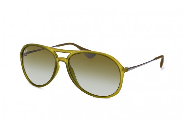 Sunglasses Ray-Ban Alex RB4201-6074-7Z Military Green | Brown/Grey Gradient