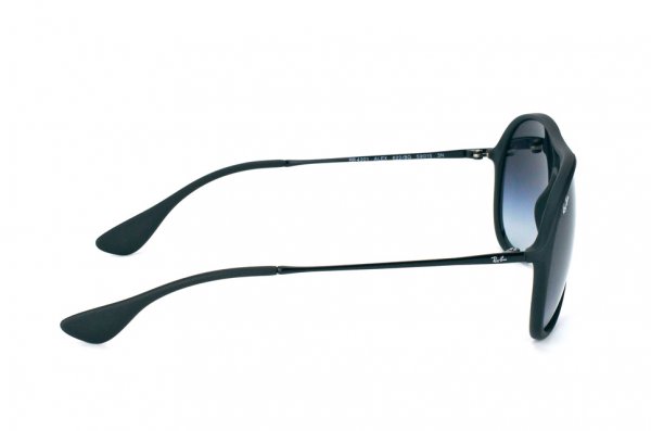 Sunglasses Ray-Ban Alex RB4201-622-8G Rubber Black | APX Gradient Grey