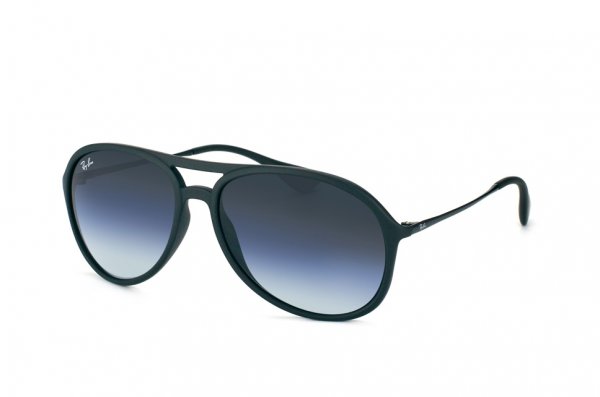 Sunglasses Ray-Ban Alex RB4201-622-8G Rubber Black | APX Gradient Grey