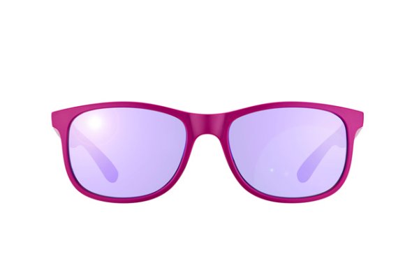   Ray-Ban Andy RB4202-6071-4V Violet | Grey Mirror Violet Solid 
