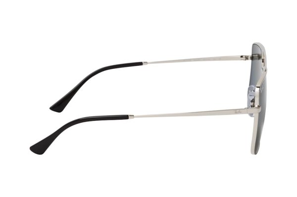   Ray-Ban Ari Bio-Based RB3758-003-81 Silver | Dark Grey Polarized