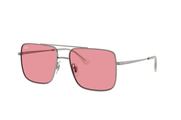   Ray-Ban Ari Bio-Based RB3758-004-84 Gunmetal | Light Pink